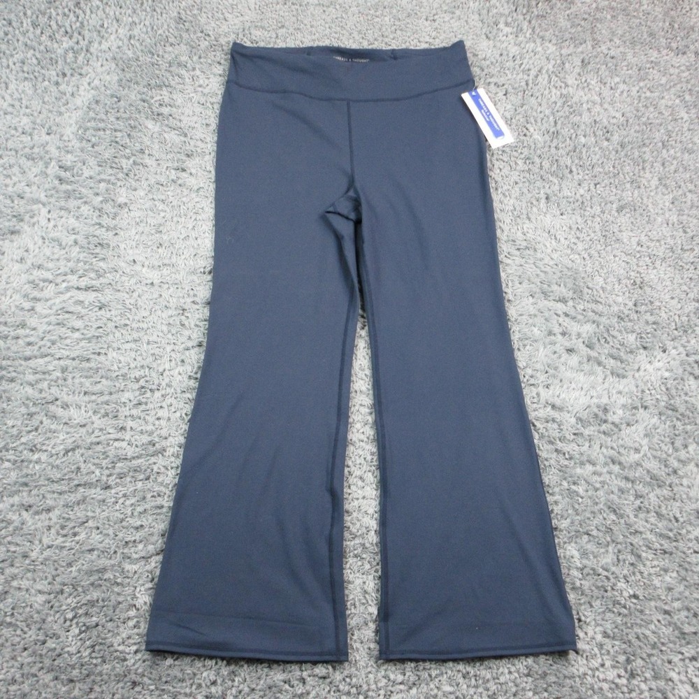 Threads 4 Thought Leggings Womens 2X Blue ReActive Flared Yoga 37x31.5* NWT